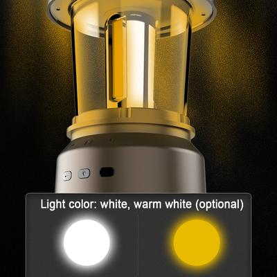 Tragbare Outdoor Retro Laterne Camping BT Lautsprecher Licht Zelt Lampe USB Aufladbare Nacht Handhel