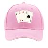 Four Aces Poker Card Fan Hip Hop Hat Fashion Outdoor Sports Sandwich Baseball Cap