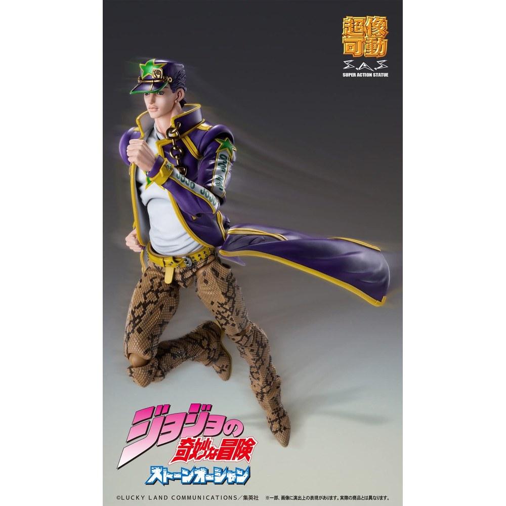 Medicos Super Action Statue JoJo's Bizarre Adventure Part 6 Stone Ocean Jotaro Kujo 170mm PVC ABS POM Movable Figure
