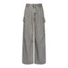 Loose Fit Cotton Cargo Jeans