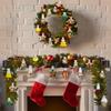 1Pc Clear Plastic Christmas Ball Bottle Filled Ornament Xmas Tree Hanging Pendant Xmas Party Home Decor Gift for Drink Juice