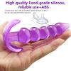 Soft Silicone Anal Plug Dildo Asshole Plug Prostate Massager, Unisex Adult Sex Toys, Ladies Sex Toys