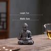 Yixing Zisha Sun Wukong Buddha Tea Pet Ornament for Home, Living Room, or Fish Tank Décor