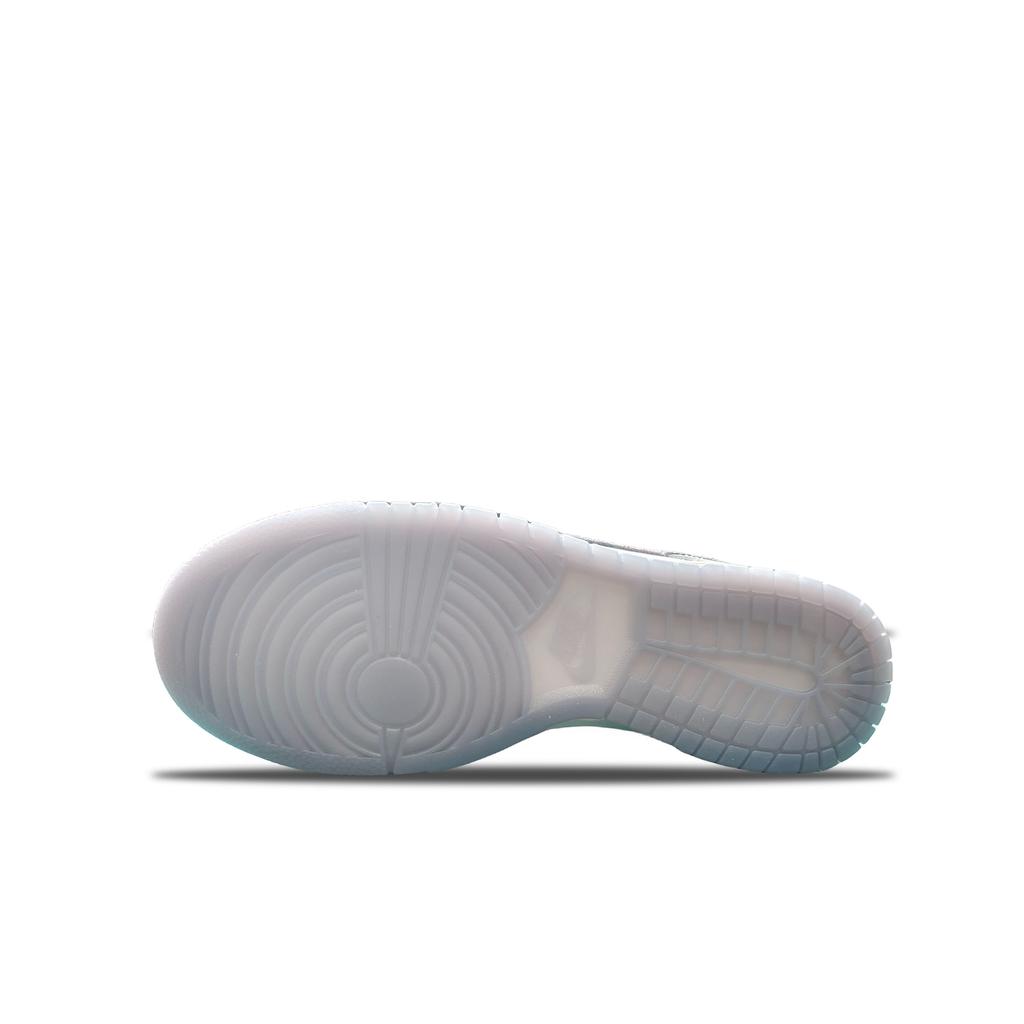 Nike Dunk Slip Resistant Abrasion Resistant Low Top Skateboard Shoes Men's Purple White Gray FJ4188-100(Team188-)