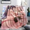 1 buc. Pătură din flanelă cu imprimeu de desene animate, Calitate înaltă, Confortabilă pentru toate anotimpurile, Decor pentru casă, Căldură și confort, Perfectă ca cadou de Crăciun, Aniversare