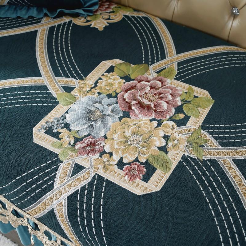 European Style Sofa Cushion Four Seasons Universal Non-slip Cover Cover Sofa Cushion Leather Cover Cloth Cushion