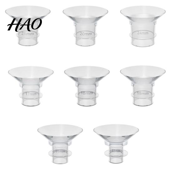 Misuratore Dimensione Capezzolo Per Tiralatte Parte Pompa Inserti Flangia Convertitore Adattamento Perfetto Materiali per Alimenti Senza BPA Fornitura Donna Selezione