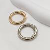 Electroplated Alloy 5mm Spring Ring Keyring for DIY Jewelry & Doll Pendant Accessories