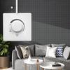 Type 86 Surfaces Mount Fan Controller Ceiling Fan Speed Control Stepless Adjustment Easy Installation for Hotel Home