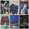 Elephant Pants Shorts Adjustable Elastic High Waistband Strap Rope Women Print Thailand Casual Streetwear Beach Bohemian Retro Vintage Boho