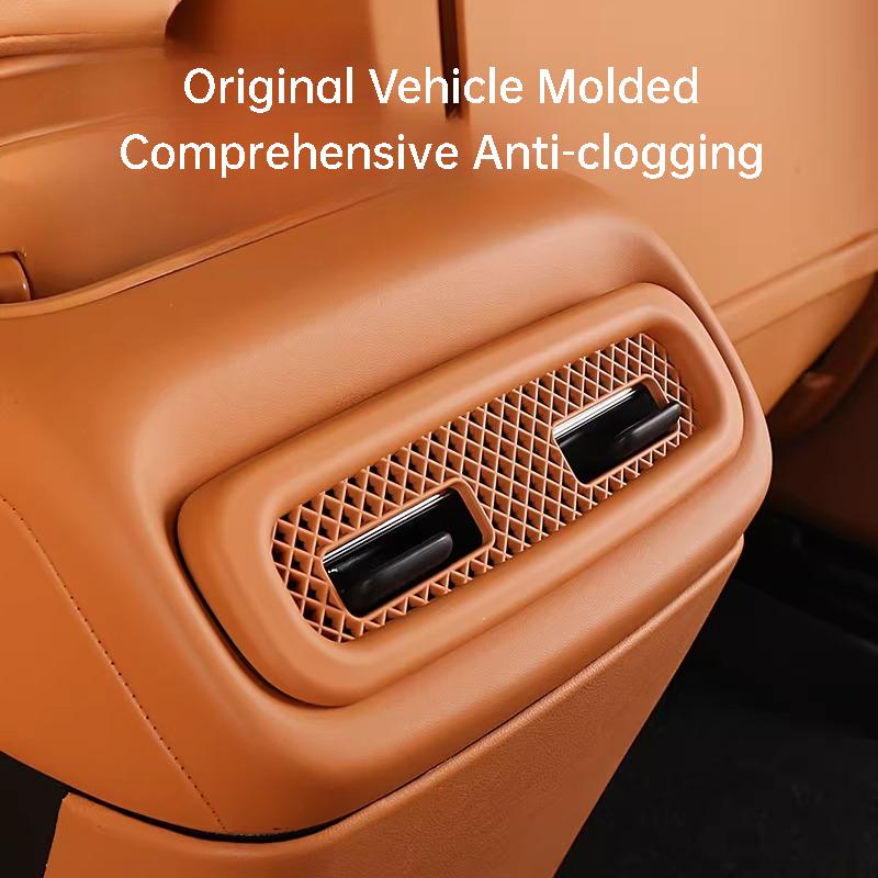 For Leapmotor C10 Car Rear Air Vent Dustproof Cover AC Vent Protective Cap Interior Modification Decoration Accessories