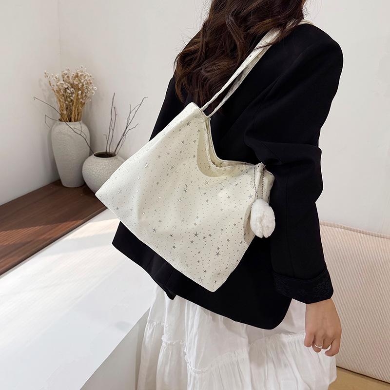 Sac grande capacité femme nouveau tendance version coréenne mode ins sac cabas femme niche polyvalent sac à bandoulière cabas