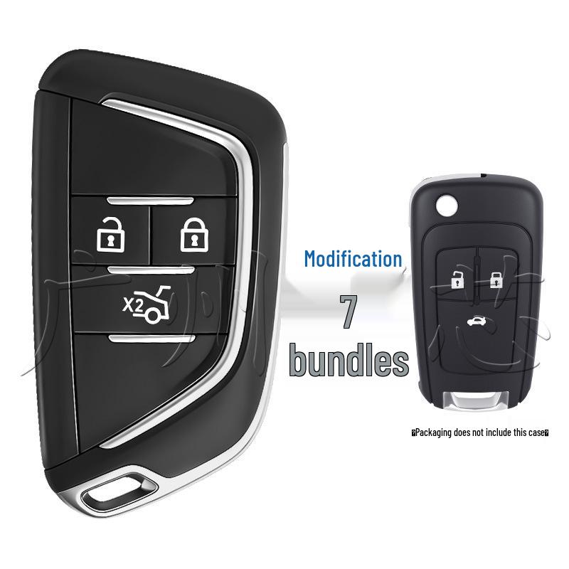 Buick Chevrolet Cruze Modified Car Remote Key Shell Replacement - Folding, 2/3/4/5 Button Options