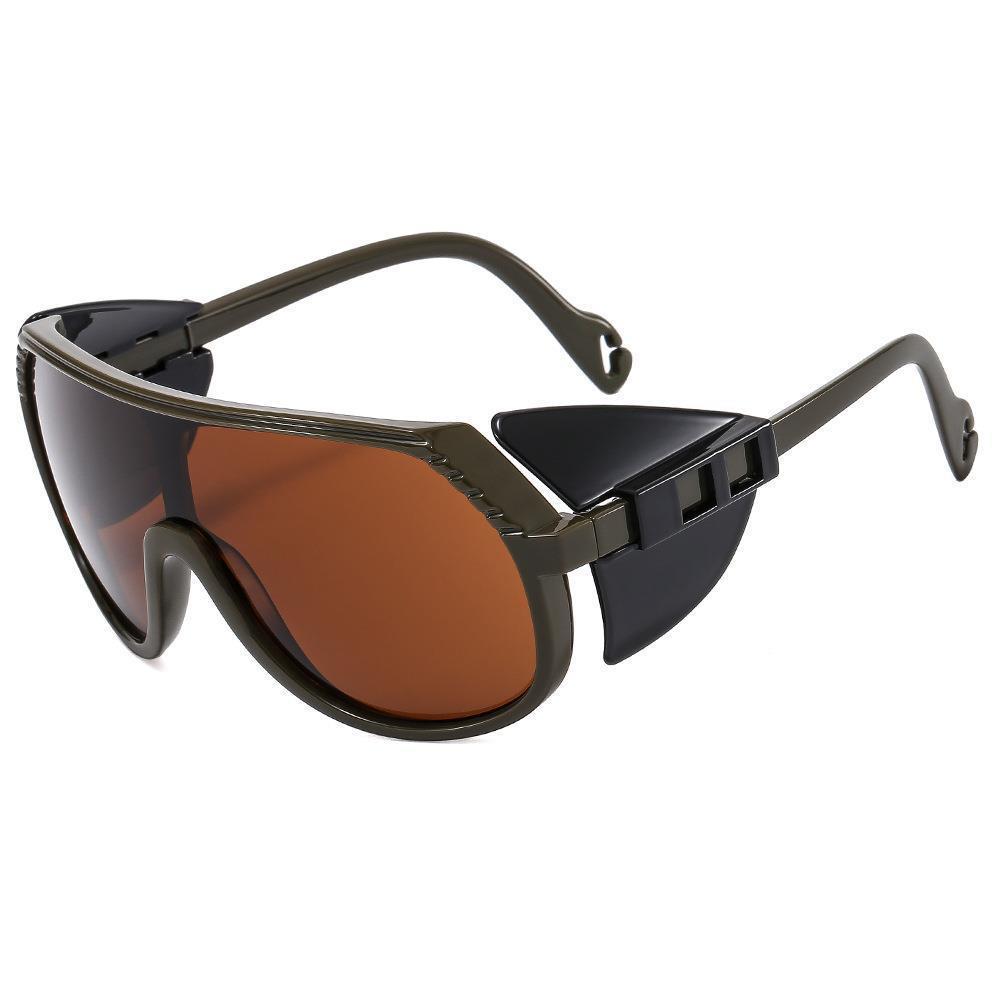 

Cross Border Sports Sunglasses With Integrated Lenses Men s Personalized Punk Style Outdoor Cycling Wholesale