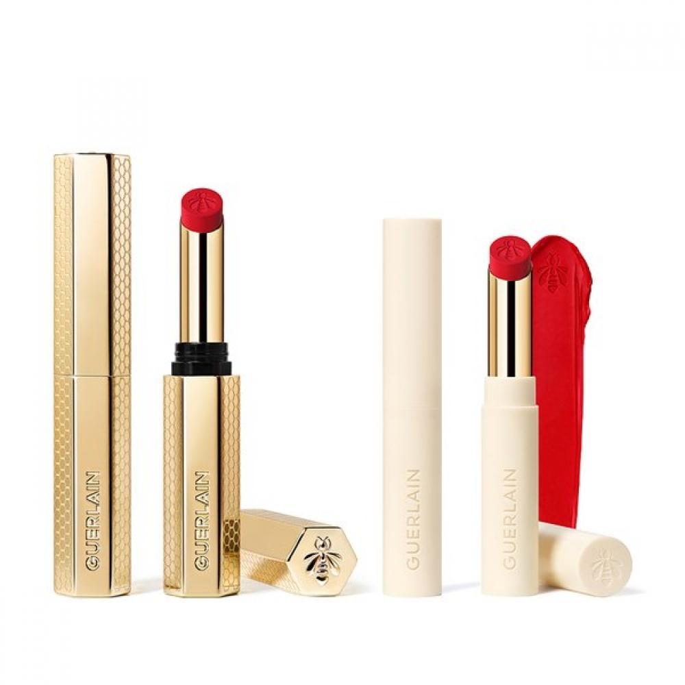 Guerlain Kisskiss Honey Intense Matte Lipstick Refill Duo 134 RADIANT JASMINE/134 Radiant Jasmine Refill