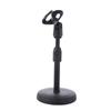 Universal Mini Desk Microphone Stand 360° Rotating Foldable Microphone Clip  Desk Mount