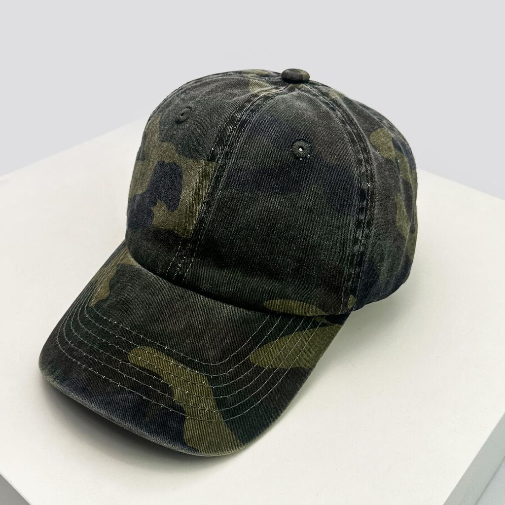 Baseball Style American Camo Street Urban Women  Men For Neutral Gender Fresh Caps Peaked Hats Sunshade Retro Versatile Personal Sports Fashion