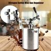 Aluminum Alloys Coffee Pressure Regulator Gauge With High Accuracy Display For Home Brewing Coffee Gas Chargers