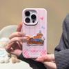 Applicable to Apple 16/17Promax mobile phone case Cartoon ins soft case iPhone15/14 versatile protective case 13