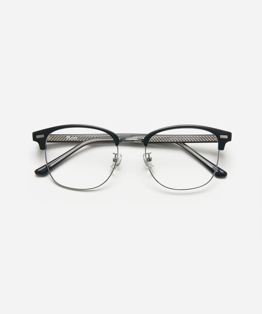 Peullang Pf318 53 Wide Browline Black (C7)