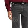 GUCCI Logo Detailed Slim Fit Denim Jeans 815642-XDDCC-1130