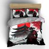 Samurai, Pagoda, and Trees. Bedding Sets Duvet Cover Sets Duvet Covers Pillowcases(1 * Duvet Cover 2 * Pillowcases Without Duvet Insert)