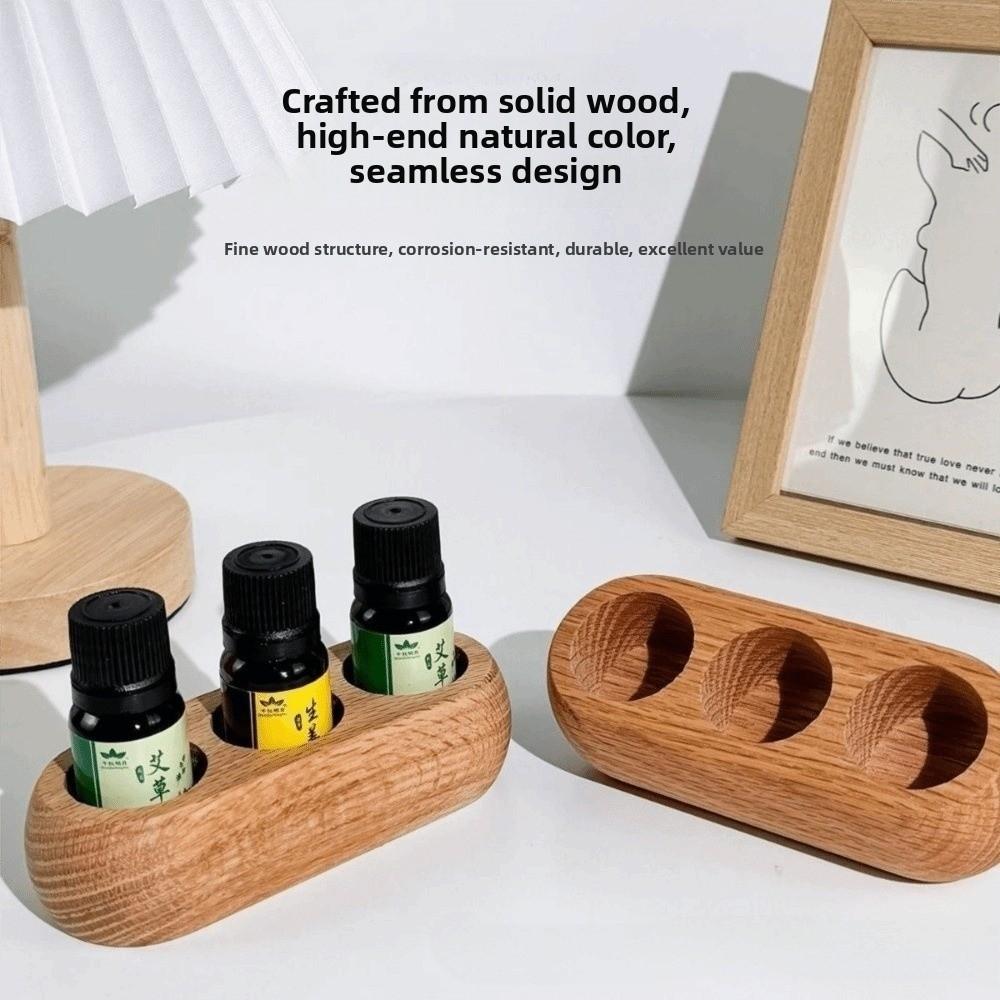 Portable Storage Shelf Wood Desktop Display Rack Household Display Stand  For Beauty Salon
