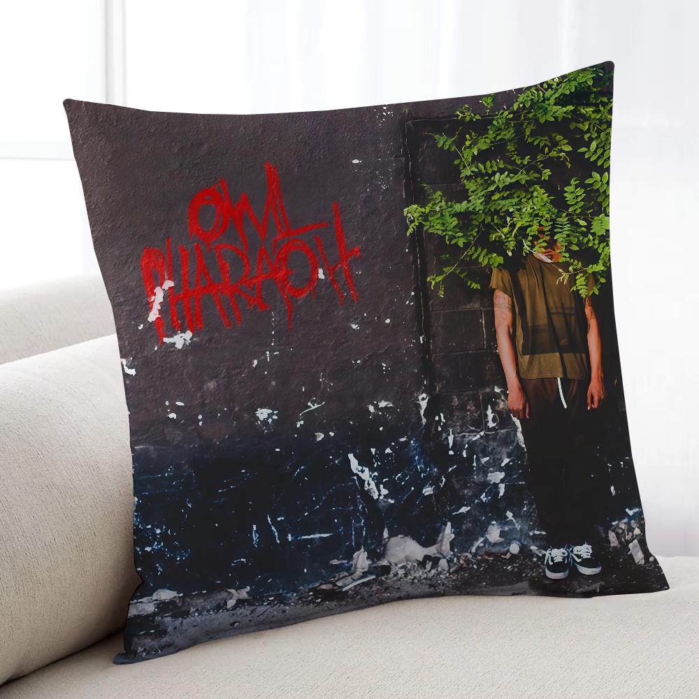 TTravis SScot Rapper Cushion Cover Home Bedding Sofa Living Room Pillowcase Simple Soft Skin Cushion Cover Party Gift