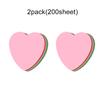 Shaped Sticky Notes Set 200sheets Fun Design Sticky Notes Reusable Self-Adhesive Note Paper Classroom Decoration Stickers TMZ