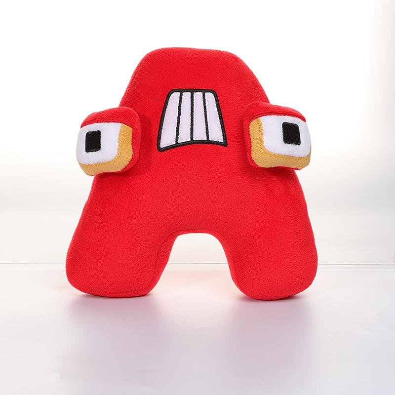 Alphabet Plush Doll  Preschool Stuffed Animals and Toys for Children and Kids Decoration A-Z Toys Educational Plush Animals