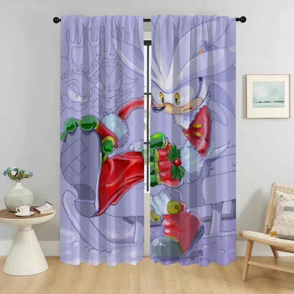 Sonices Zasłony Zasłony Antykomarowe do Pokoju Dziecięcego na Osłony do Aparatu Tiul do Sypialni Salonu Dekoracja Halloween