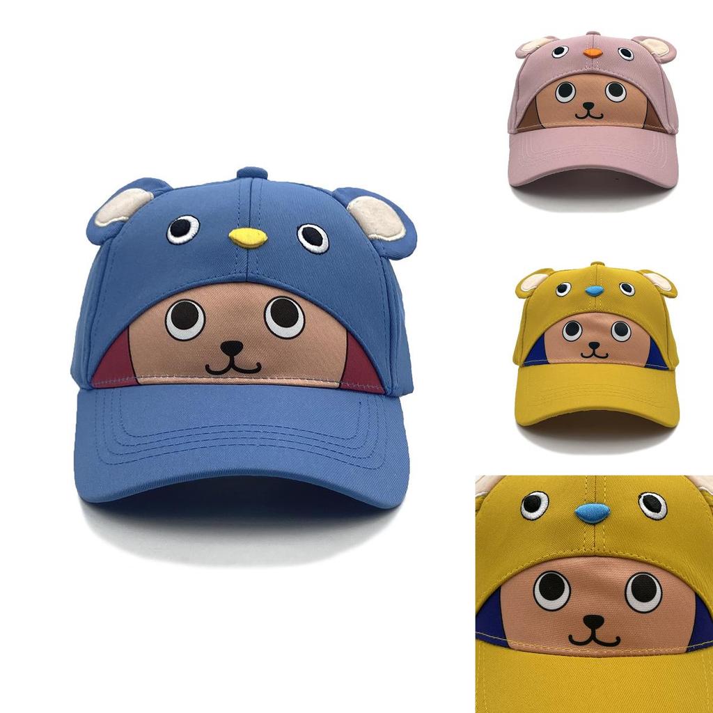 One Piece Tony Tony Chopper Cartoon Kids Baseball Cap With Curved Brim For Summer Outdoor Play