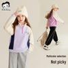Girls' Fleece-Lined Thermal Pullover Set