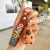 Creative Cute Capybara Keychains For Car Keychain Anime Cartoon Capibala Pendant Women Doll Keyring Charm Holiday Gifts