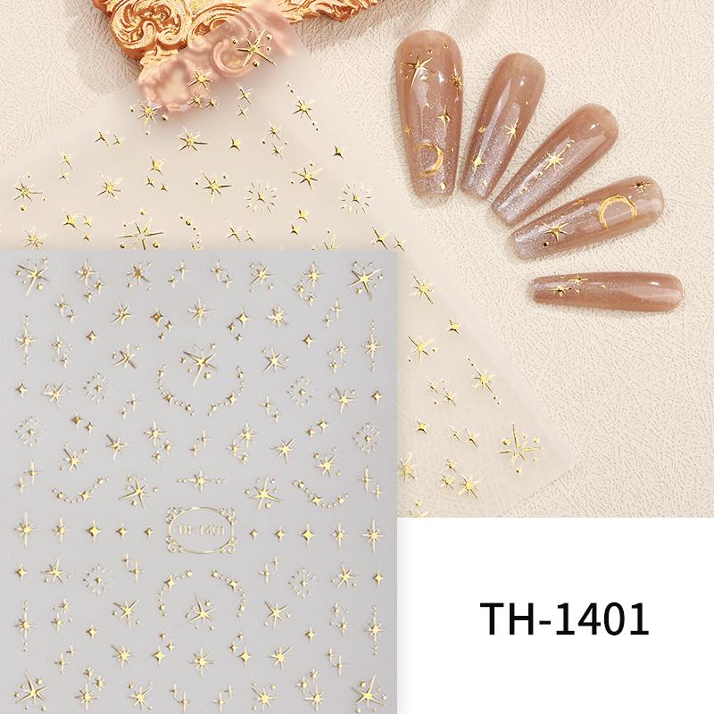 White 5D Pearl Lace Bowknot Wave Lines Nail Stickers Elegant Exquisite Nail Decoration Decals DIY Self Adhesive Transfer Slider