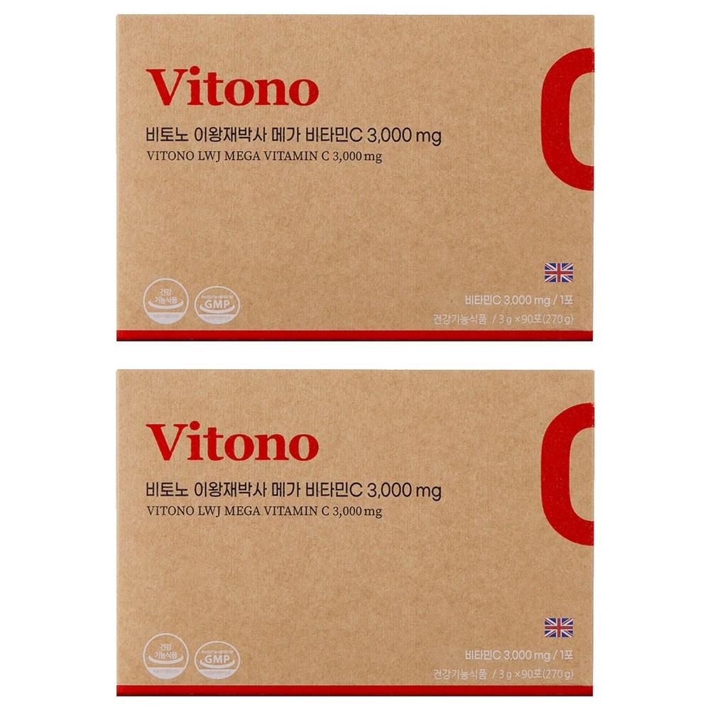 Vitono Dr. Lee Wang-jae Mega Vitamin C 3000mg 2 pcs 270g