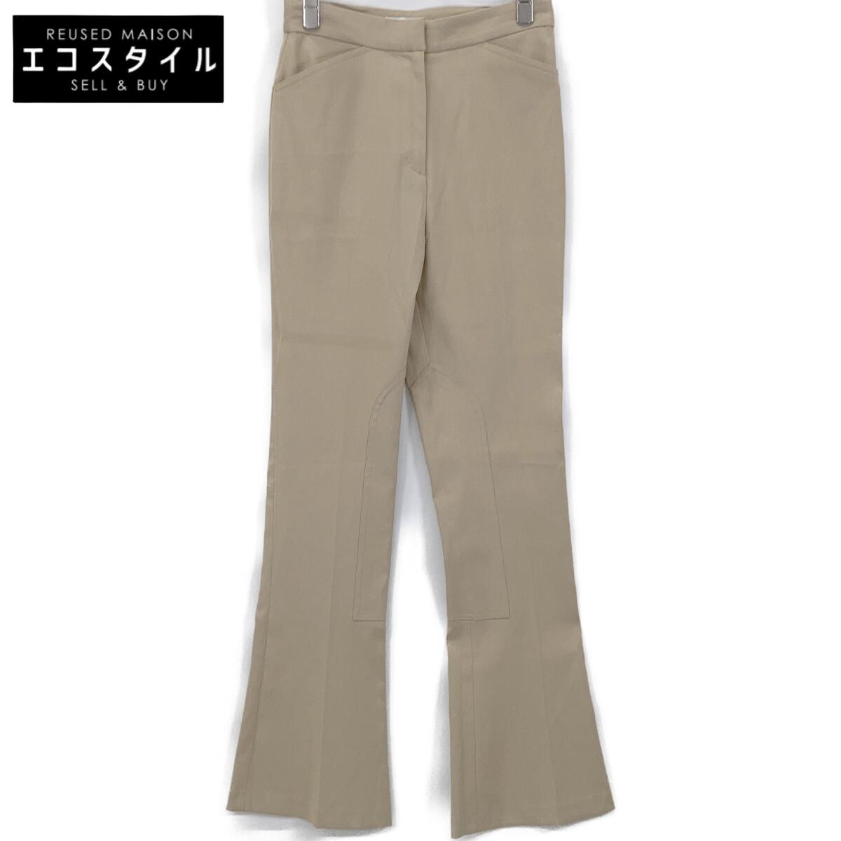 

CLANE 12110-7022 Beige Tight Leg Boots Bottoms 1 beigeUsed