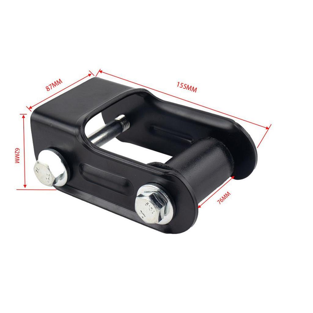 Kompatible hintere Blattfederhalterungen für Chevrolet GMC, Modell 15665302 722-028.