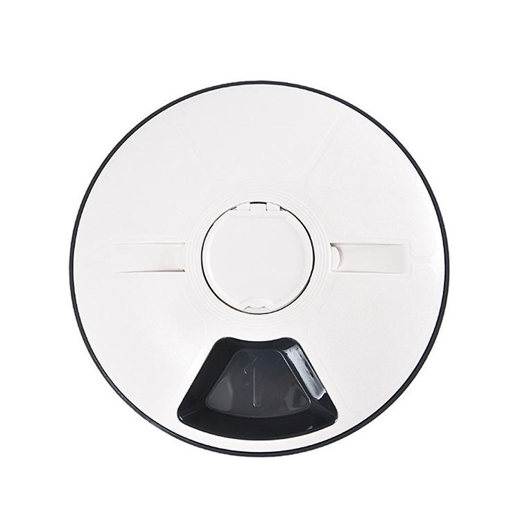 

Six-grid Large Capacity Smart Pet Feeder with Music Reminder 30.5x30.5x6.4 cm