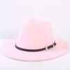 Popular European and American classic simple flat-brimmed top hat men's and women's fashionable and elegant versatile jazz hat top hat