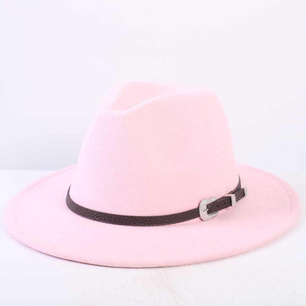 Popular European and American classic simple flat-brimmed top hat men's and women's fashionable and elegant versatile jazz hat top hat