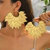 European and American Fashionistas' Earrings, High-end Leaf Design Earrings, Versatile Earrings Wholesale