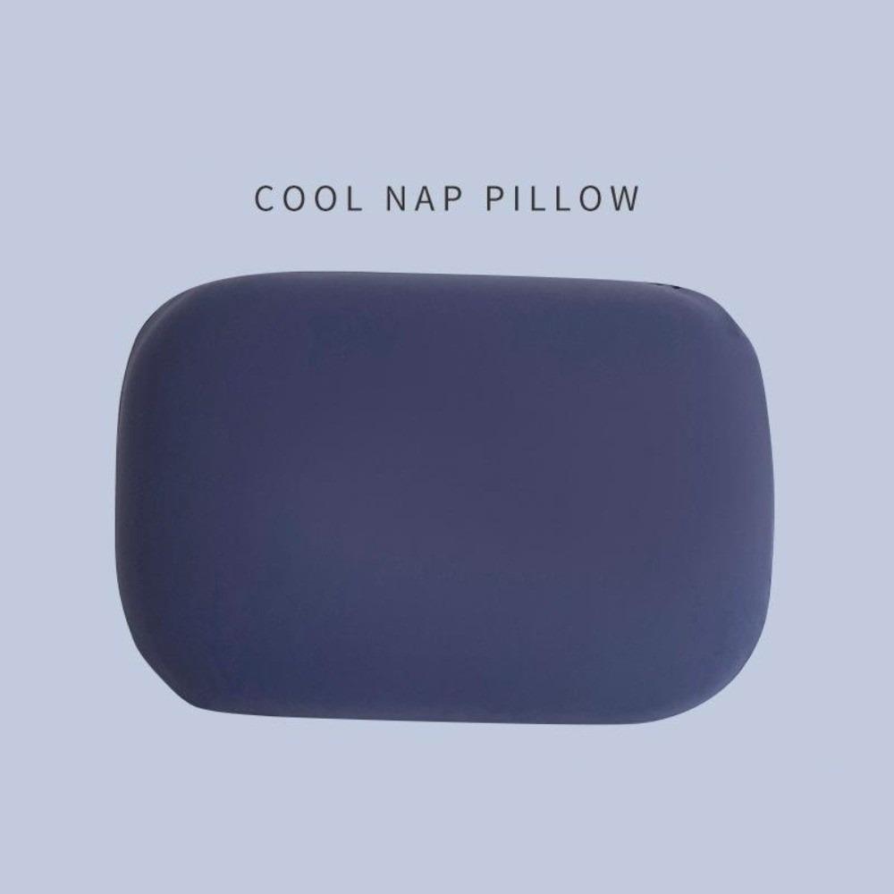 

Soft Neck Pillow Macaron Color Travel Sleeping Pillow Portable Nap Pillow Office темно-синий