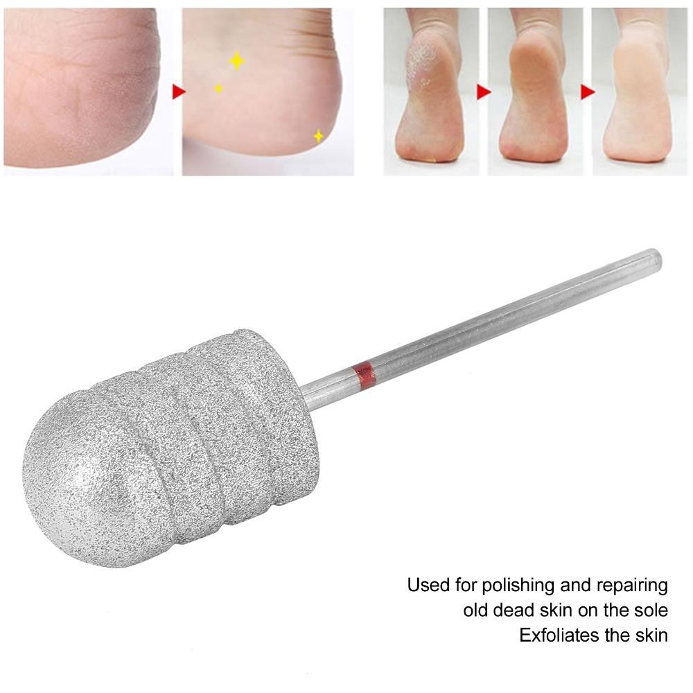 Stainless Steel Stainless Steel Round Pedicure Drill Bit For Manicure B3F