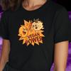 T-Shirt Women Vegan Power Motif Cotton Size S To 3XLWill Open In New Window or Tab