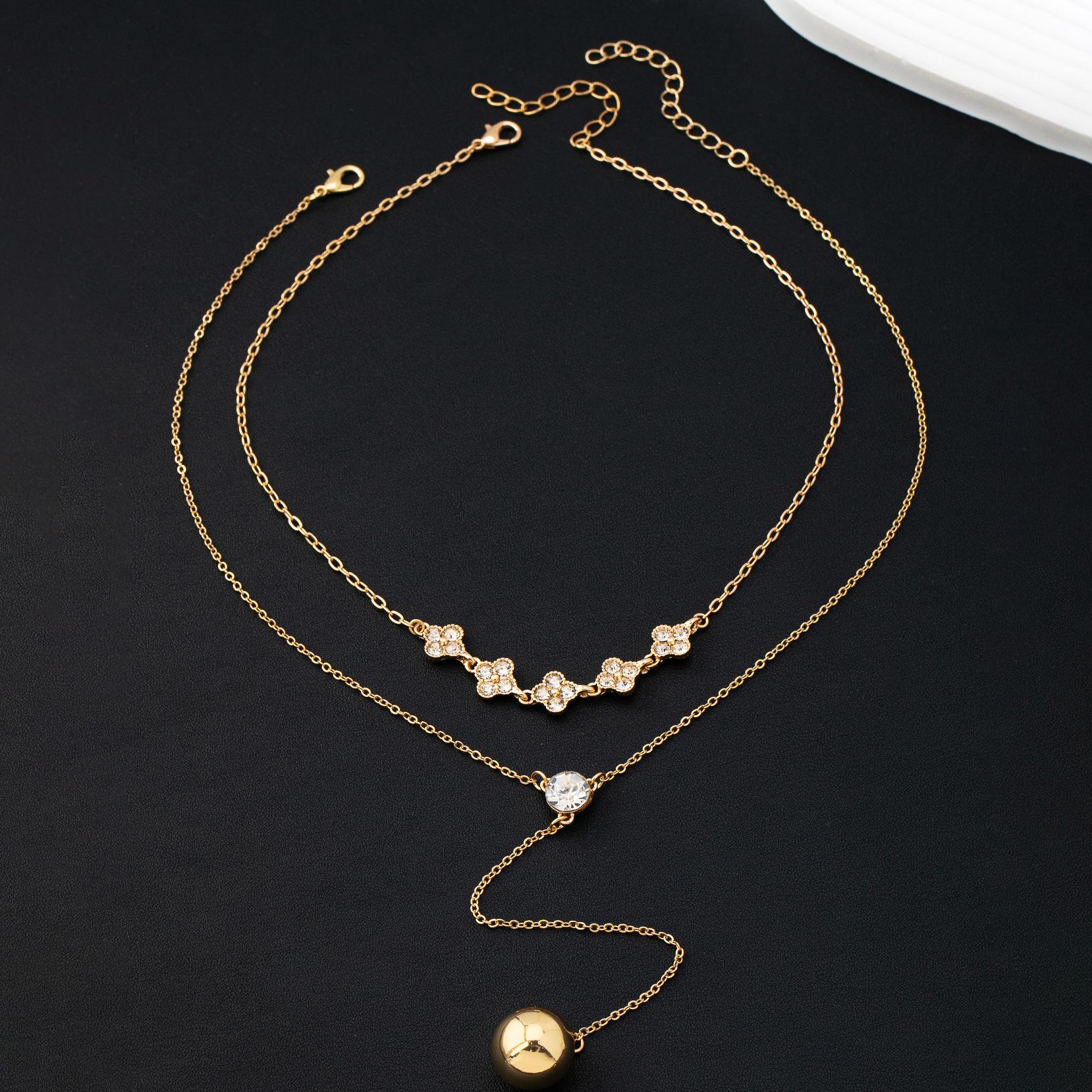 

Элегантное длинное Y-образное колье 1, подходит для повседневного женского ношения