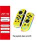 Colorful RGB Switch Joy-Con Left & Right Controllers with Wake-Up, Bluetooth 5.2, Vibration, and Motion Control.
