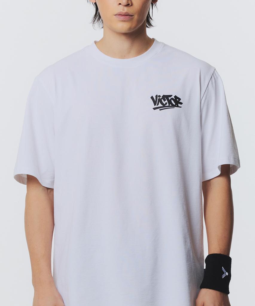 Bigteo Crown Statement Badminton Unisex Oversized T-Shirt (Vt26Ato208U)