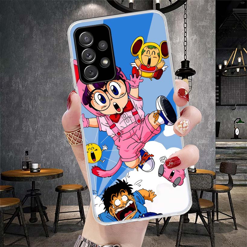 Arale Dr Slump Soft Phone Case For Samsung Galaxy S22 S23 S24 S25 Edge S26 Ultra S20 FE S21 Plus + Fundas Coque Galaxy S20 S21 S