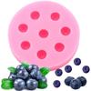 Strawberry, Blueberry, Mulberry, Pineapple, Orange Fondant, Chocolate, Jelly, Candy, Resin, Cake Decorating Tool Silicone Mold
